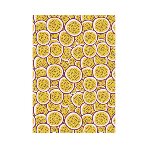 Passion fruits slice pattern House Flag Garden Flag