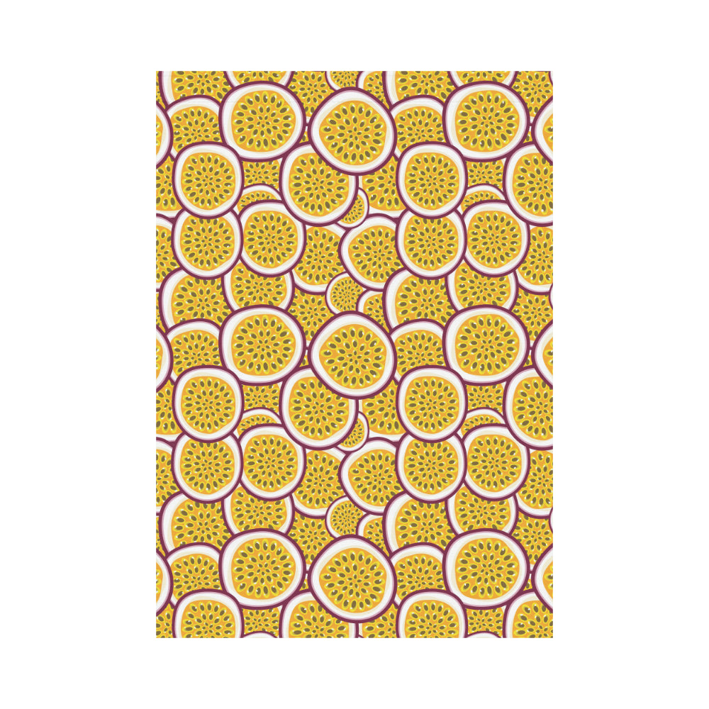 Passion fruits slice pattern House Flag Garden Flag