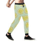slice of lemon pattern Unisex Casual Sweatpants
