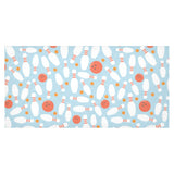 Bowling ball bowling pins blue blackground Tablecloth
