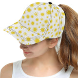 Sun pattern All Over Print Snapback Cap