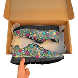 Gear Pattern Print Design 03 Women's Sneaker Shoes