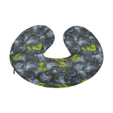 blueberry pattern U-Shaped Travel Neck Pillow