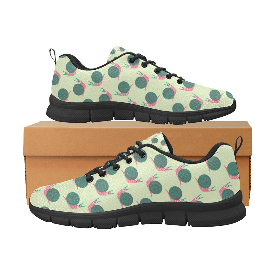 Snail Pattern Print Design 04 Women's Sneaker Shoes