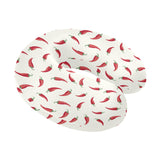 Chili peppers pattern U-Shaped Travel Neck Pillow