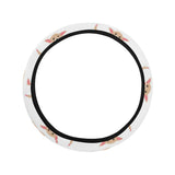 Chihuahua bone paw pattern Car Steering Wheel Cover