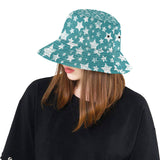 Vintage star pattern Unisex Bucket Hat