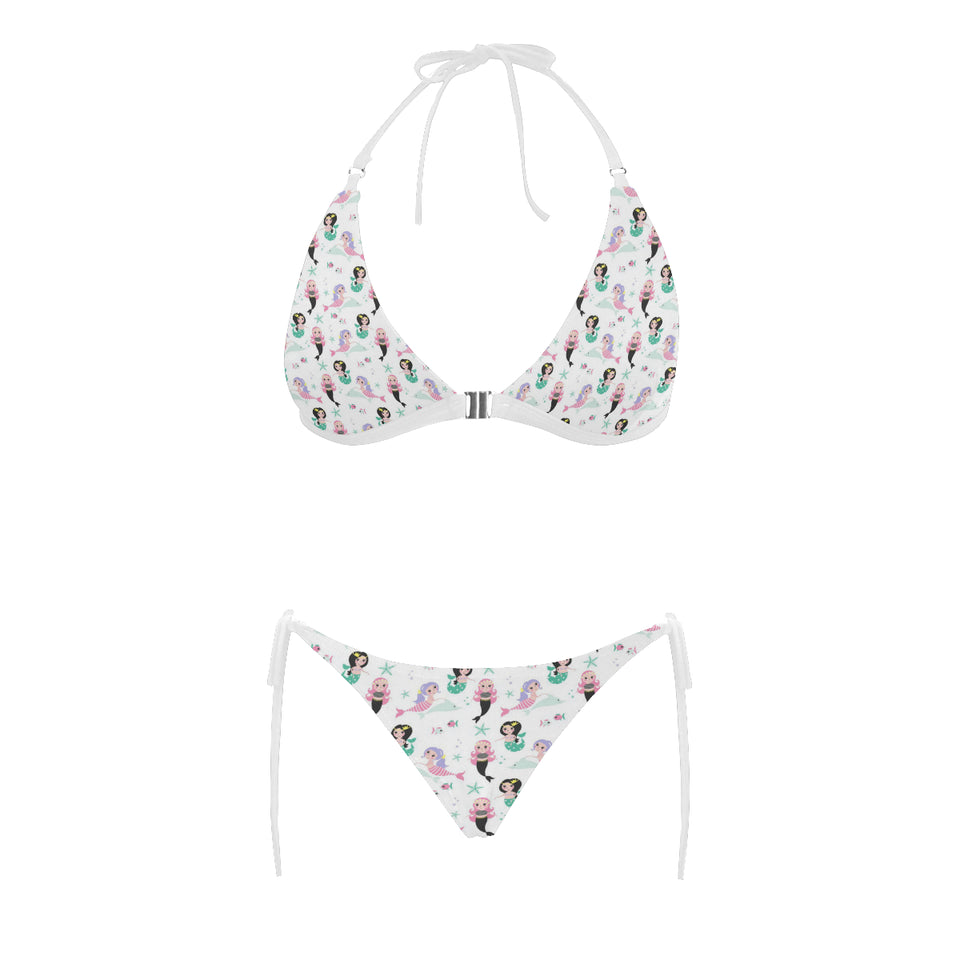 cute mermaid dolphin fish starfish pattern Sexy Bikinis Two-Piece Swimsuits