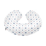 Anchor rudder nautical design pattern U-Shaped Travel Neck Pillow