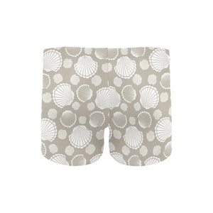 Scallop shell pattern Men's Swimming Trunks