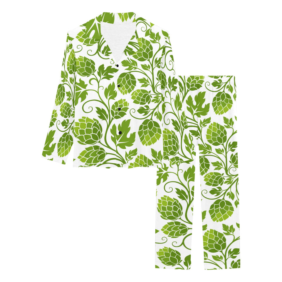 Hop design pattern Women's Long Pajama Set