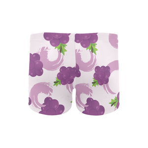 Cute Grape pattern Men's Swimming Trunks