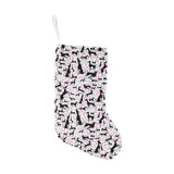 Greyhound Pattern Print Design 02 Christmas Stocking
