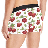 Red apples pattern Men's All Over Print Boxer Briefs Men's Underwear