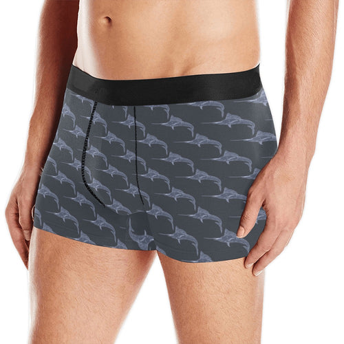 Swordfish Pattern Print Design 03 Men's All Over Print Boxer Briefs Men's Underwear