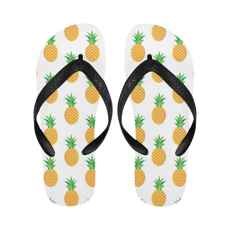 Pineapples pattern Unisex Flip Flops