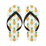 Pineapples pattern Unisex Flip Flops