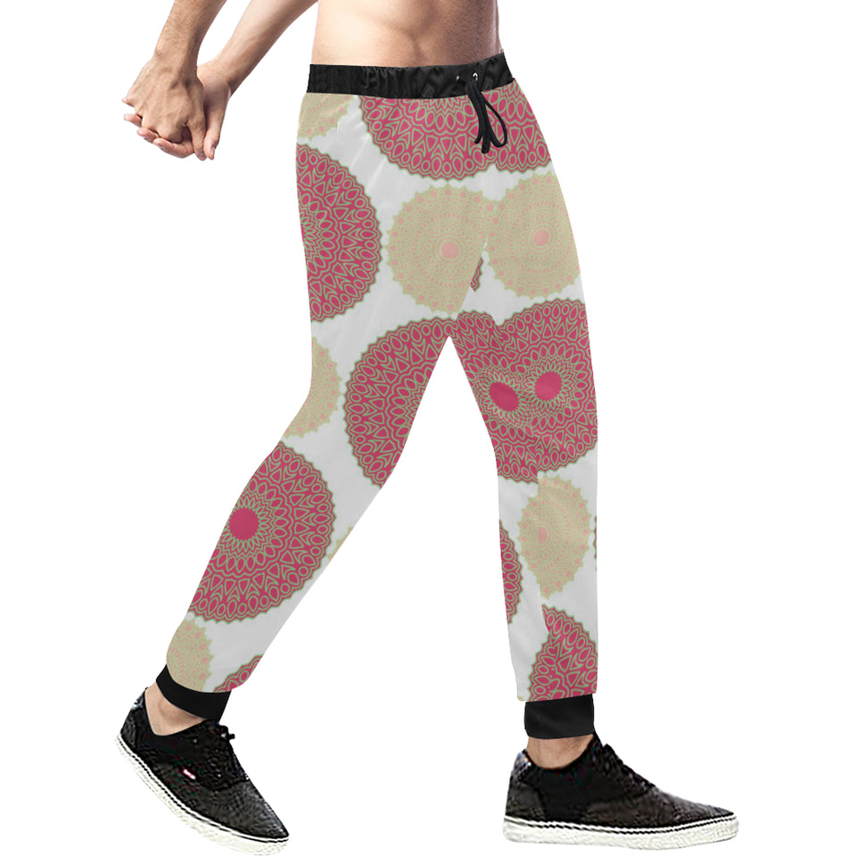Circle indian pattern Unisex Casual Sweatpants