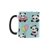 Cute baby panda pattern Morphing Mug Heat Changing Mug