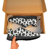 Cow skin pattern Women's Sneaker Shoes