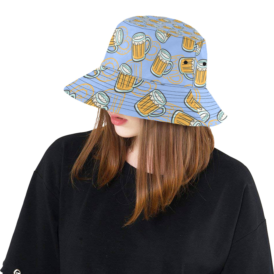 Beer pattern Unisex Bucket Hat