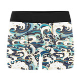 Japanese wave pattern Men's All Over Print Boxer Briefs Men's Underwear
