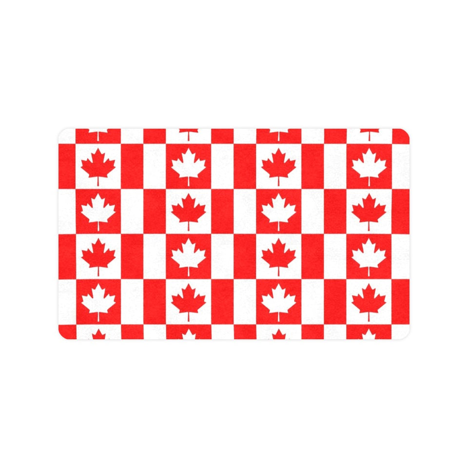 Canada Pattern Print Design 05 Doormat