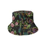 Dragons flower pattern Unisex Bucket Hat
