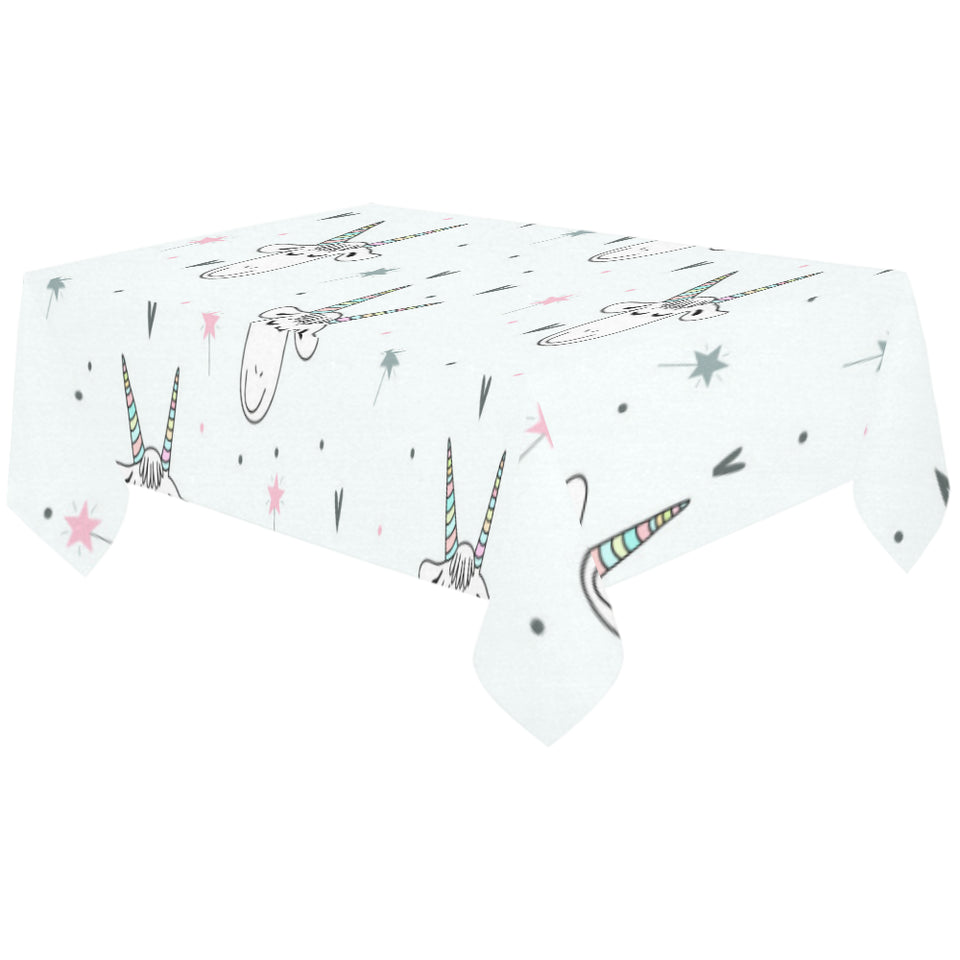 Cute goat design pattern Tablecloth