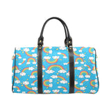 Rainbows Sky Clouds Pattern Travel Bag