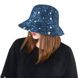 Night sky star pattern Unisex Bucket Hat