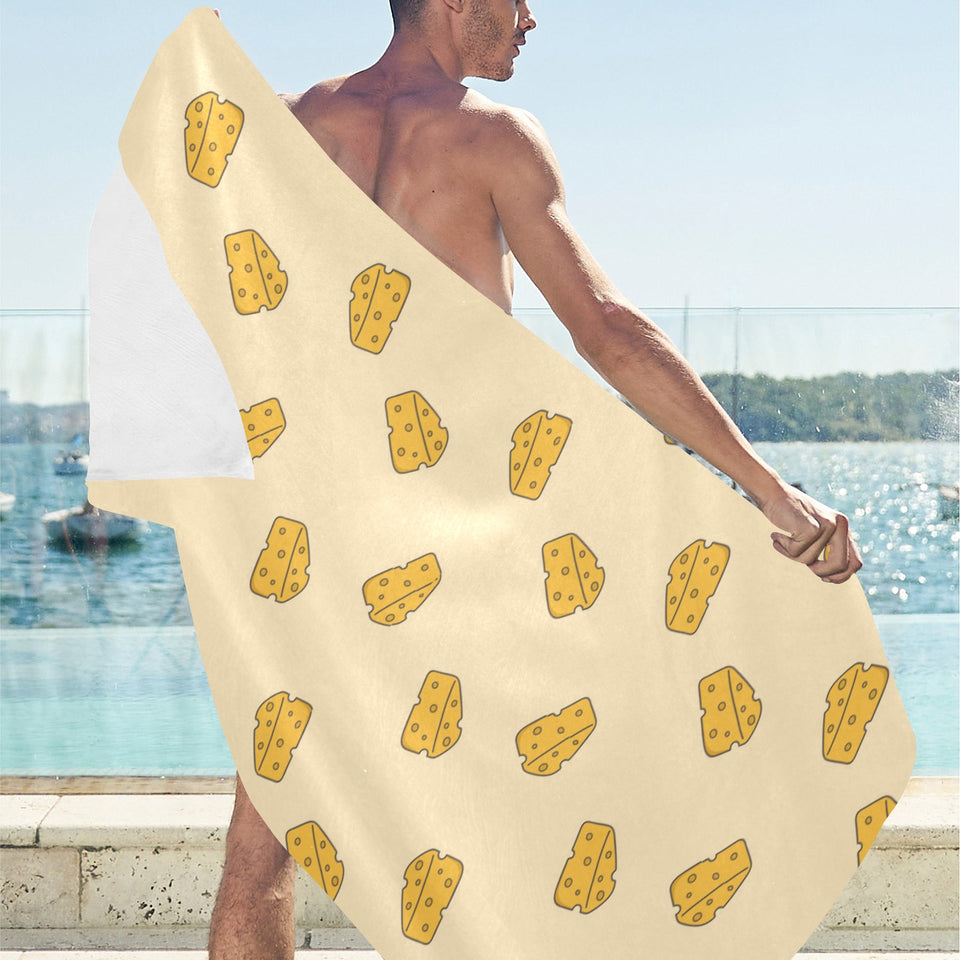 Cheese pattern Beach Towel