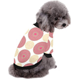 Circle indian pattern All Over Print Pet Dog Round Neck Fuzzy Shirt