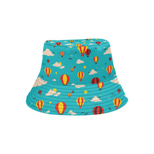 Hot Air Balloon Sky Pattern Unisex Bucket Hat