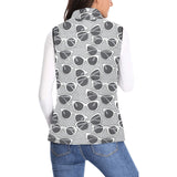 Sun Glasses Pattern Print Design 04 Women's Padded Vest