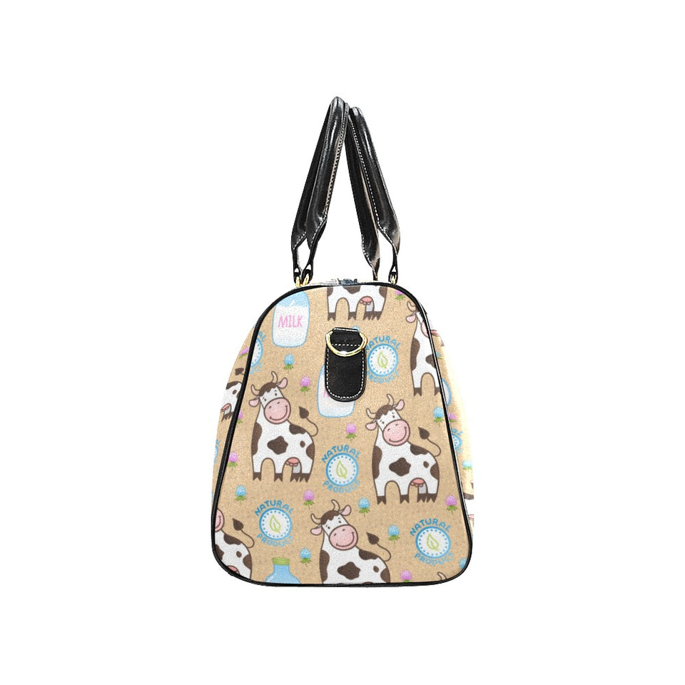 Cow bottle of milk pattern Travel Bag