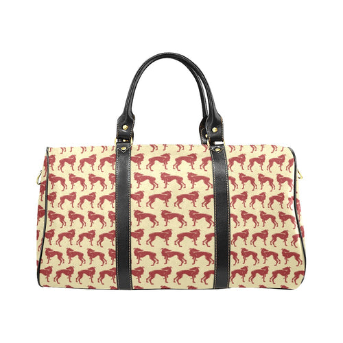 Greyhound Pattern Print Design 04 Travel Bag