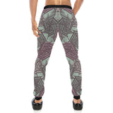 Spider web cobweb design color pattern Unisex Casual Sweatpants