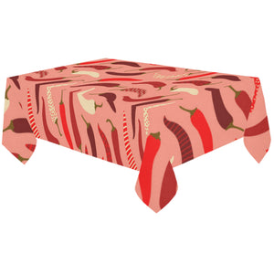 Beautiful Chili peppers pattern Tablecloth