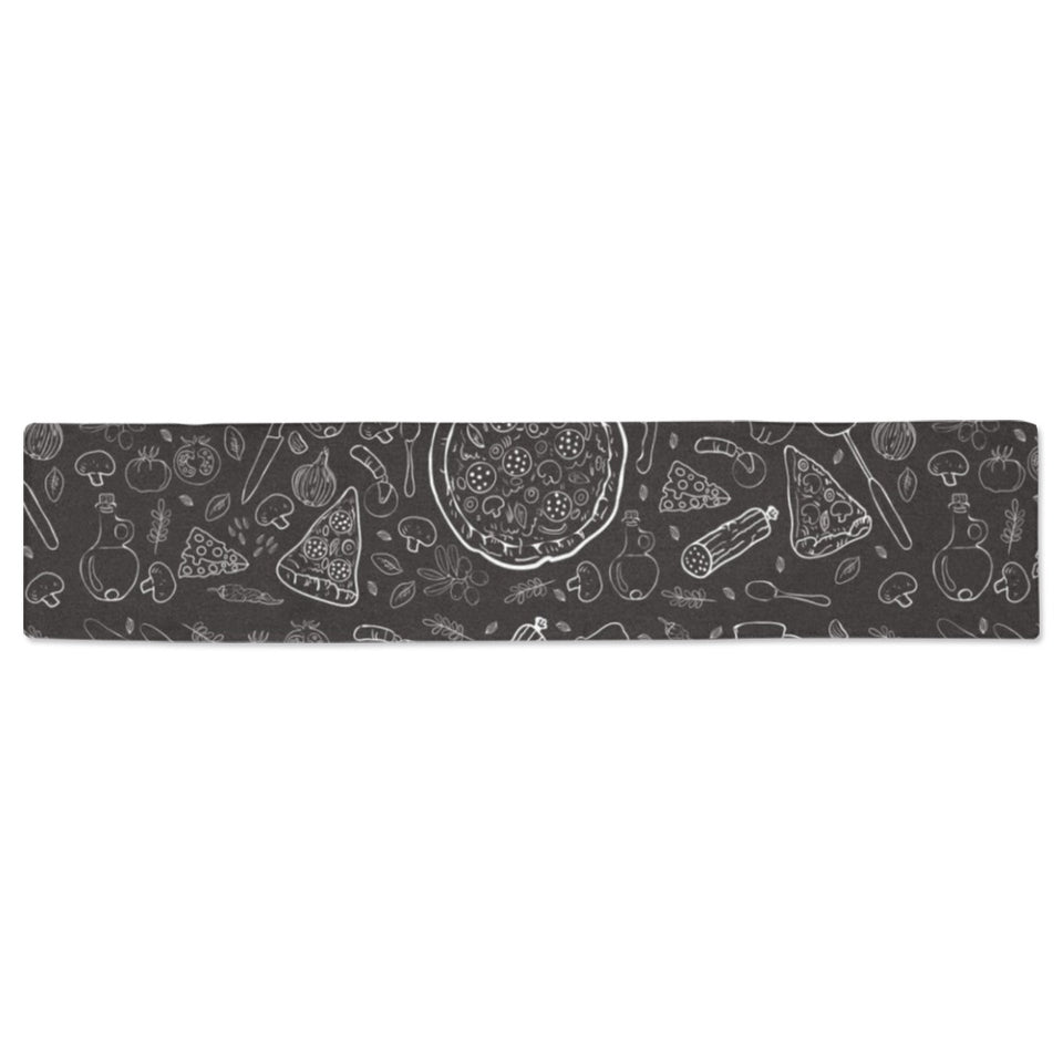 Pizza pattern Table Runner
