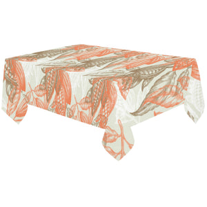 Cocoa beans Cocoa tree pattern Tablecloth
