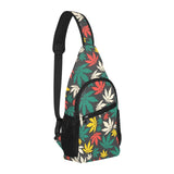 Canabis Marijuana Weed Pattern Print Design 02 All Over Print Chest Bag