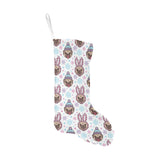 Cute pug hat rabbit costume pattern Christmas Stocking