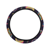 Colorful mushroom pattern Car Steering Wheel Cover