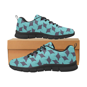 Stingray Pattern Print Design 02 Women's Sneaker Shoes