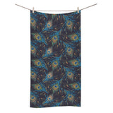 Beautiful peacock feather pattern Bath Towel