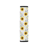 beautiful sunflowers pattern Car Seat Belt Cover