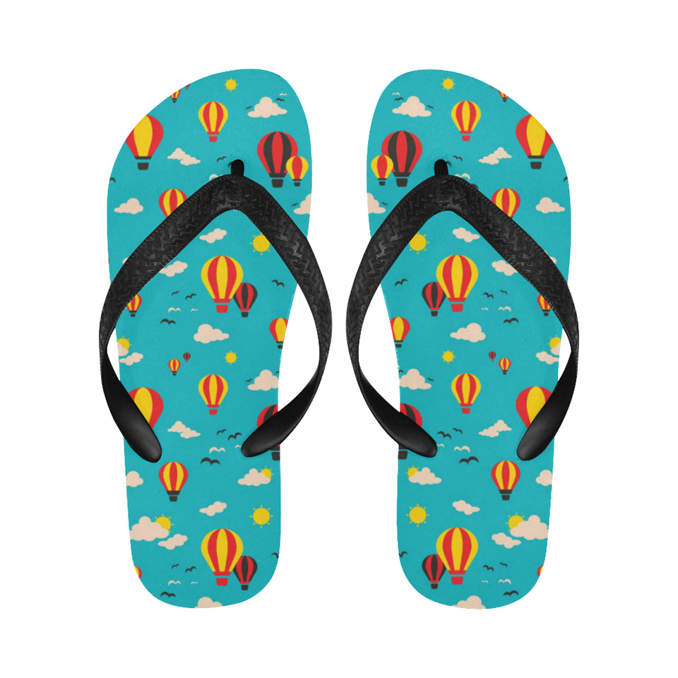 Hot Air Balloon Sky Pattern Unisex Flip Flops