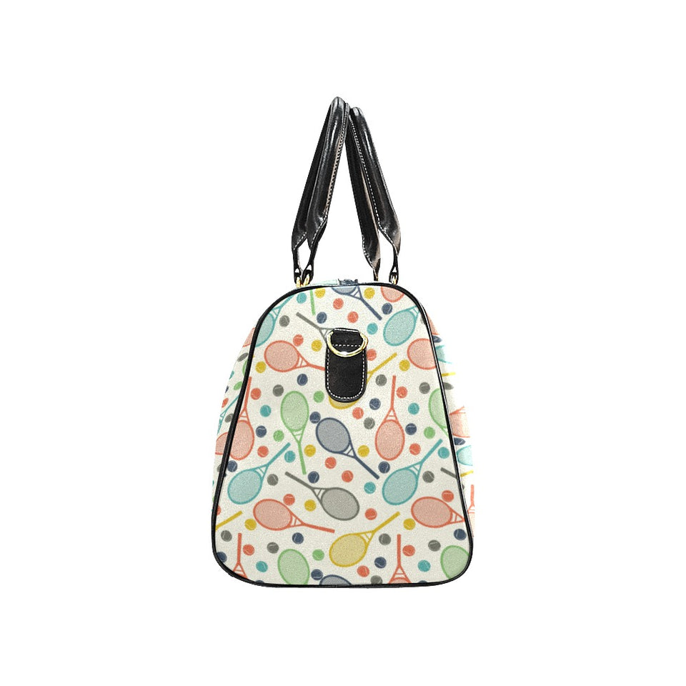 Tennis Pattern Print Design 03 Travel Bag