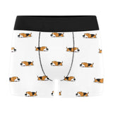 Cute beagle dog sleeping pattern Men's All Over Print Boxer Briefs Men's Underwear